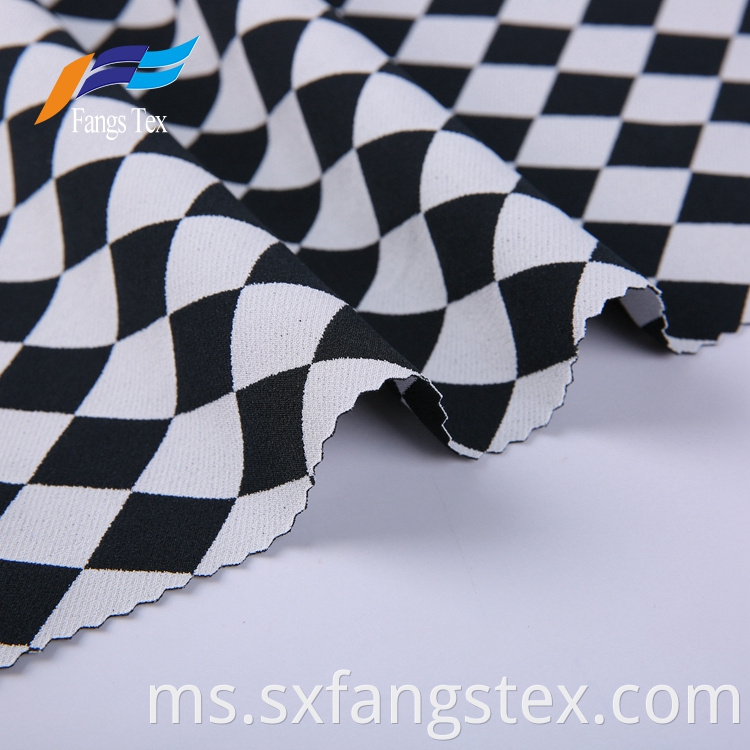 Wholesale Polyester Spandex Jacquard Printed Fabrics 1